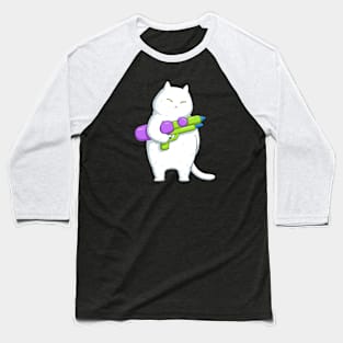 Danger cat Baseball T-Shirt